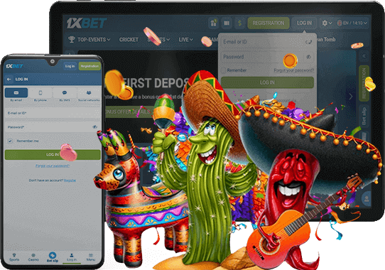 Inicio de sesión en 1xBet Casino en Argentina